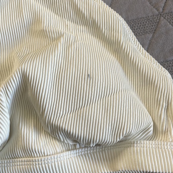 Halter Ribbed Bikini Top - Picture 2 of 4